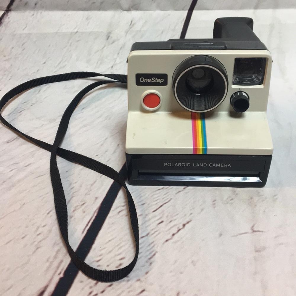 Vintage Polaroid camera